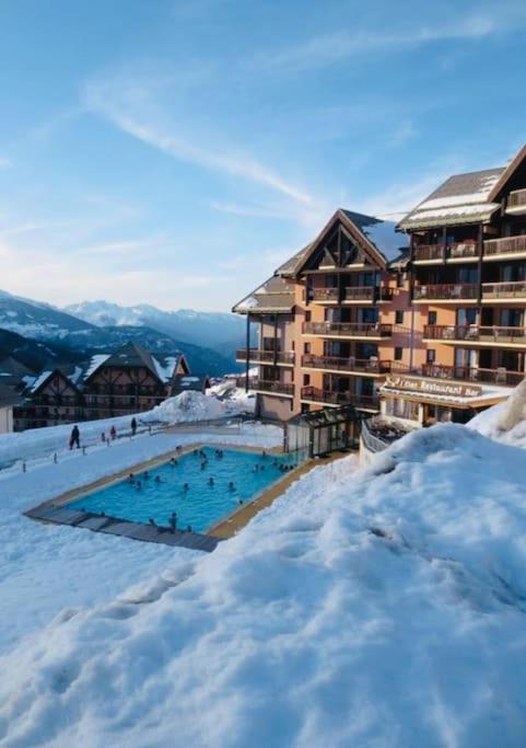 Appartement Pied Des Pistes Вальменье Экстерьер фото